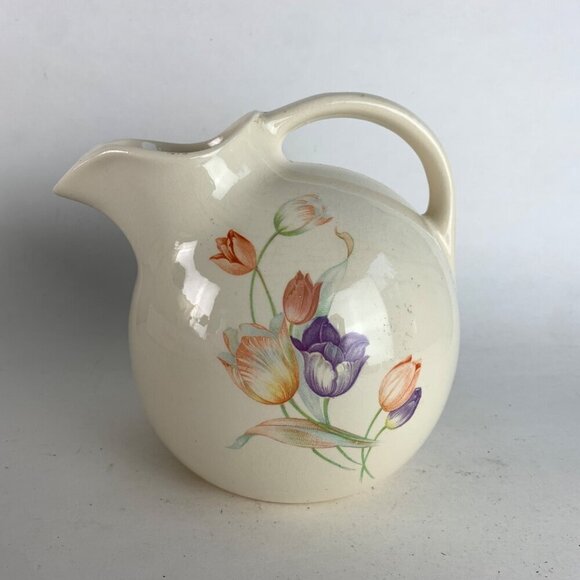 Universal Cambridge Oven Proof Pitcher U.S.A. Floral - Picture 1 of 5